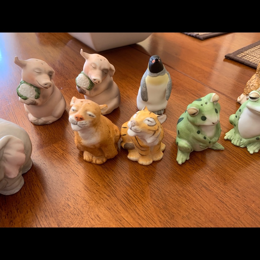 Franklin Mint Noah’s Ark Salt and Pepper shakers